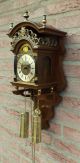 Old Beautifull Dutch Sallander Moondial Clock Clocks photo 1