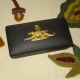 Vintage Wedgwood Black Bisque Jasperware Basalt Box Gold Gilt Egyptian Alligator Boxes photo 7
