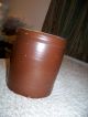 Antique Kentucky Hand Turned Pottery Crock Unmarked My Grandmother ' S /ex.  Cond. Crocks photo 1
