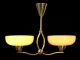 Awesomepetite German Vintage Art Deco Ceiling Lamp,  Brass,  Completely Restored Lamps photo 1