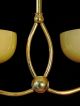 Awesomepetite German Vintage Art Deco Ceiling Lamp,  Brass,  Completely Restored Lamps photo 6