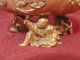 Antique Gilded Bronze Bowl Signed E.  Enot Paris 19th.  Century Oriental Style Metalware photo 1