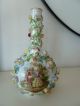 Rare Meissen Crossed Swords Germany Vase Applied Flowers,  Insects & Fruits Vases photo 6