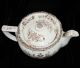 Early Transfer Printed Staffordshire Toy Teapot Dresden Flowers Minton 1825 Teapots & Tea Sets photo 4