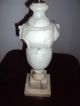Large Decorative Alabaster Marble Electrified Table Lamp & Finial Lamps photo 1
