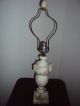 Large Decorative Alabaster Marble Electrified Table Lamp & Finial Lamps photo 2