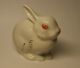 Ussr Figurine Vintage Porcelain Rabbit Figurines photo 2