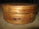 Early Antique Wood Pantry Box 1800s Wooden Spice Square Nails Boxes photo 2