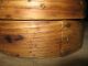 Early Antique Wood Pantry Box 1800s Wooden Spice Square Nails Boxes photo 7