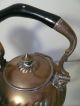 Antique Gerhardi & Co Brass Spirit Kettle Swivel Teapot With Stand And Warmer Metalware photo 7