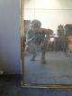 Antique Italian Large Gold Gilted Mirror Mirrors photo 3