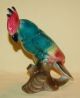 Vintage Porcelain Ceramic Royal Copley Pottery Large Parrot Bird Figurine Figurines photo 1
