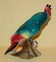 Vintage Porcelain Ceramic Royal Copley Pottery Large Parrot Bird Figurine Figurines photo 7