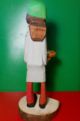 Hand Wood Carved Figure Todocio The Artist Signed Vintage Gift Collector Item Other photo 4