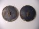 2 Antique Nail Hiders,  For Elegant Hanging Your Pictures Metalware photo 4
