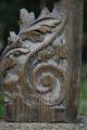 Mid 17th C.  Carved Wooden Panel With Flower & Leaf Carvings C1650 Other photo 1