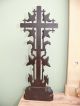 Fine 19thc Black Forest Cross Intricately Carved With Oak Leaves Other photo 4