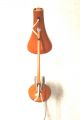 60`s 70`s Herbert Terry Orange Desk Table Lamp Panton Eames Era Lamps photo 4