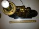 Brass Dancing Lady Table Lamp - Antique Brass Lamps photo 3