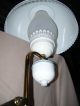 Look Vintage Toleware ? Scissors Wall Lamp,  Tin Enamel & Globe. . .  Look Works Lamps photo 6