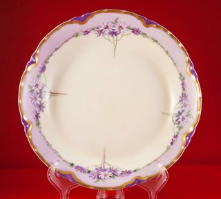 Haviland,  France Plate Signed By H Newman 1937,  Hand Painted,  Artist Piece photo