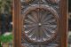 19th C.  Oak Wooden Rectangular Panel With Central Circular Decor & Other Other photo 5