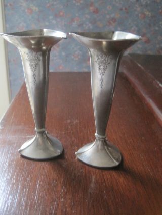 Metalware Candle Holders Marked In Japanese photo