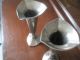 Metalware Candle Holders Marked In Japanese Metalware photo 2