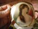 Rare Schwarzburg - Tea Cup - Cameo Of Young Woman,  Girl - Germany 1900s - Signed Cups & Saucers photo 6