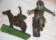 Bronze Native American Indian Appeal To The Great Spirit Dallin Statue Bookends Metalware photo 4