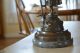Antique 1700 ' S French Maiden Bronze Statue,  Marble Base Metalware photo 1