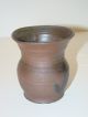 Antique Flower Ceramic Stoneware Pottery Vase Small Other photo 1