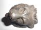 2 Very Old Bronze Lion Head Sculpture Art Work Metalware photo 4