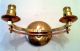 Vintage Wall Lamp Double Arm Sconce In Brass And Copper Art Deco Bauhaus Modern Lamps photo 1