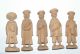16 Wooden Figural Figures Hand Carved Mid.  20th.  Century Carved Figures photo 1