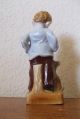 Hand Painted Boy W/ Dog From Japan Vintage Looking Cute Figurines photo 3