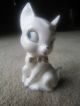 Porcelin Kitty Retro 4.  5 Inch Tall Collectable And Vintage Figurines photo 2