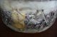 Antique Early 20thc Hand Painted Native American Hide & Birch Bark Drum Other photo 4