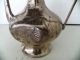 Antique 12 1/2  Tall Ornate Brass Coffee Pot Metalware photo 3