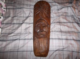 Folk Art Native American Wood Wooden Carved Ja Re Estate Find Old 25 
