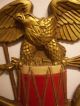 Vintage Sexton Cast Metal Eagle W/ Drum And Scroll 1968 Usa Wall Hanging Metalware photo 1