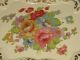 Old Large Floral Toleware Tray Toleware photo 1