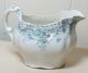 Antique Waterloo Pottery Cream Pitcher - T&r Boote Semi Porcelain Pitchers photo 1