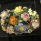 Antique English Porcelain Small Basket Of Flowers Nr Other photo 1
