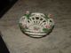 Antique Porcelain Basket Hand Detailed Levante Made In Spain Figurines photo 1