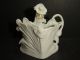 Antique Heubach Germany Victorian Girl Porcelain Flower Vase Figurines photo 1