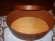 Orleans Carpenters Large Cherry Wood Three Finger Shaker Box Boxes photo 1