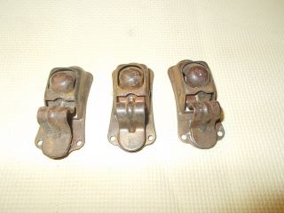 3 Vintage Hat Clip Holders Or Repurpose Paper Clips? photo