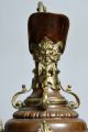 Amazing 19c Antique Copper - Bronze - Marble Neo Renaissance Mantle Ewers/pitchers Metalware photo 6