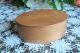 Signed Shaker Ash Oval Sewing Box Estate Find Boxes photo 1